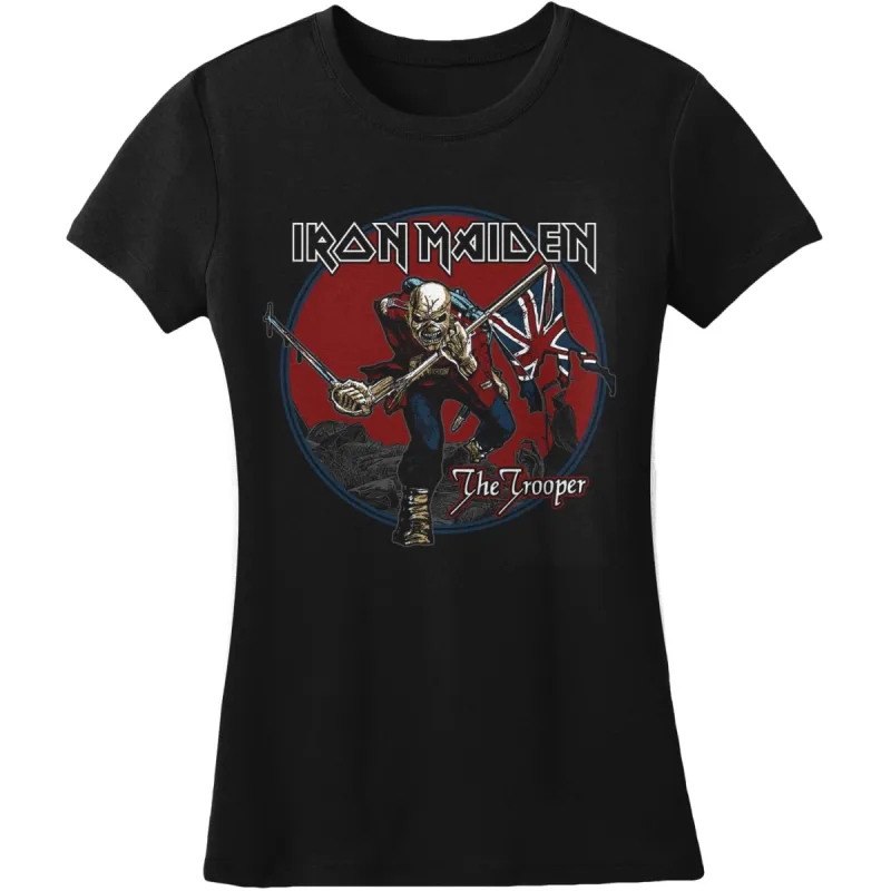 Trooper Red Sky Ladies Tee Junior Top sold by Rockabilia