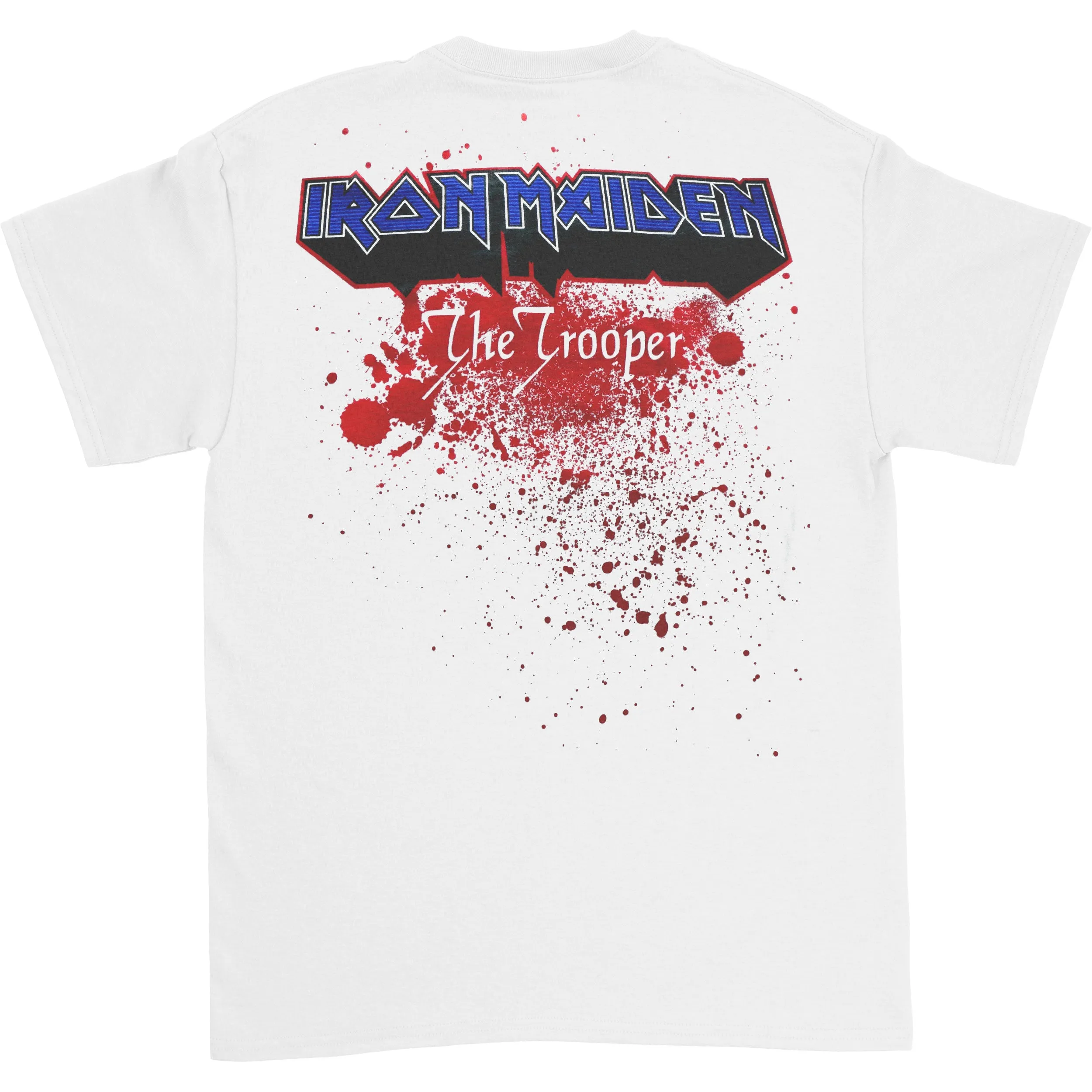 The Trooper Blood Splatter T-shirt sold by Rockabilia product image thumbnail 2