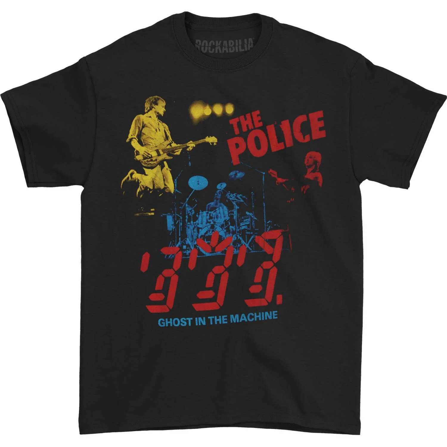 Police In Concert T-shirt sold by Rockabilia
