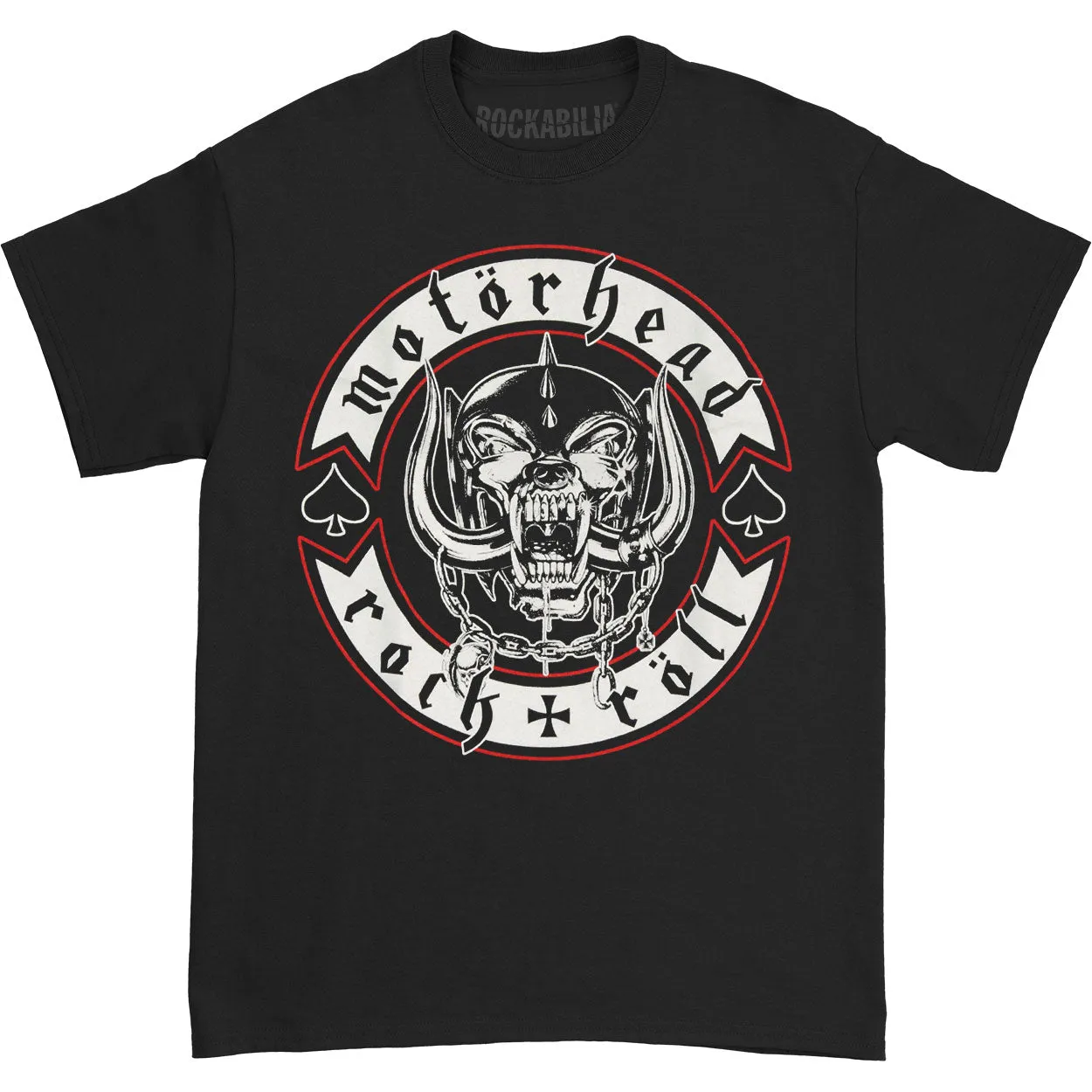 Biker Badge T-shirt sold by Rockabilia
