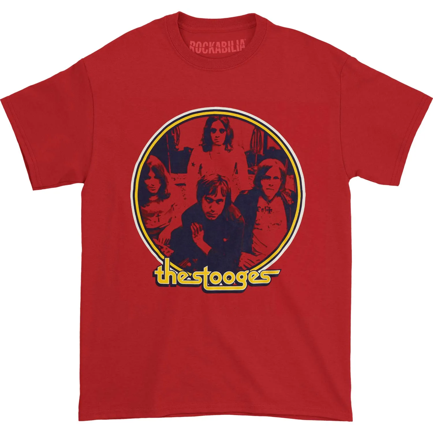 Iggy Pop Iggy - The Stooges Image Slim Fit T-shirt sold by Rockabilia
