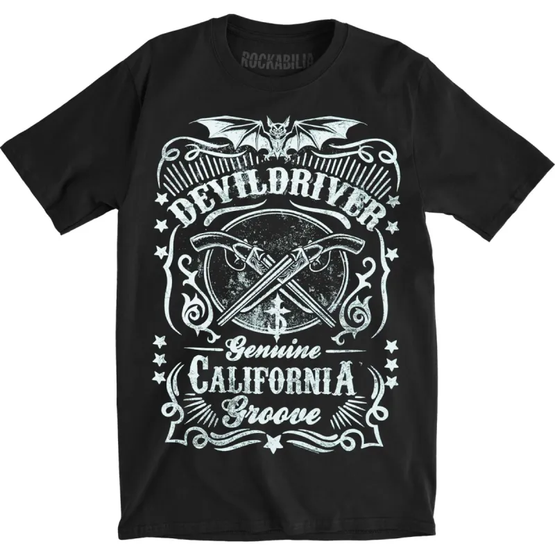 Sawed Off (Back Print) Slim Fit T-shirt sold by Rockabilia