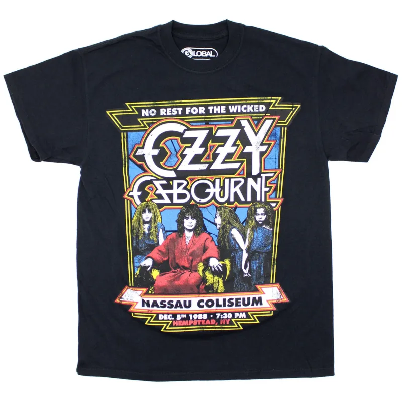 Ozzy Nassau 12.5.88 Tee T-shirt sold by Rockabilia
