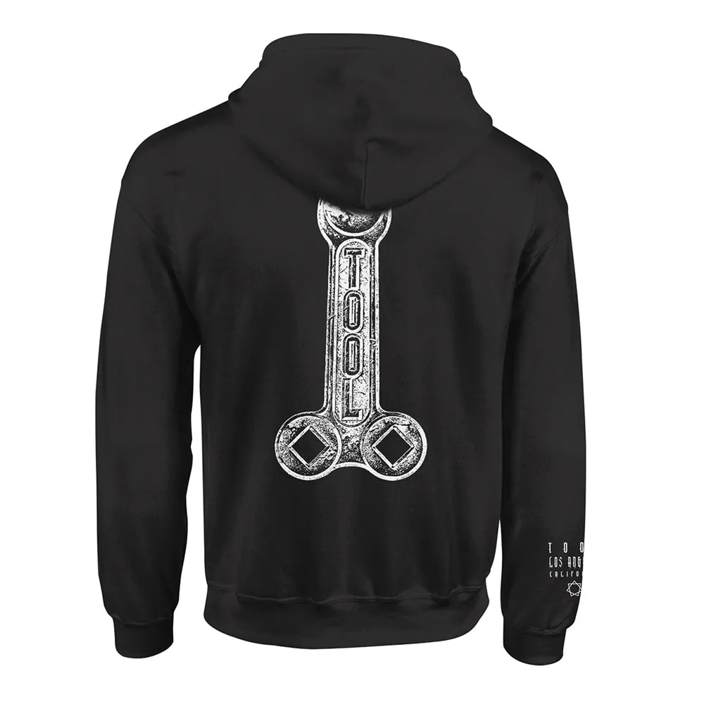 Logo/spanner Hooded Sweatshirt sold by Rockabilia product image thumbnail 2
