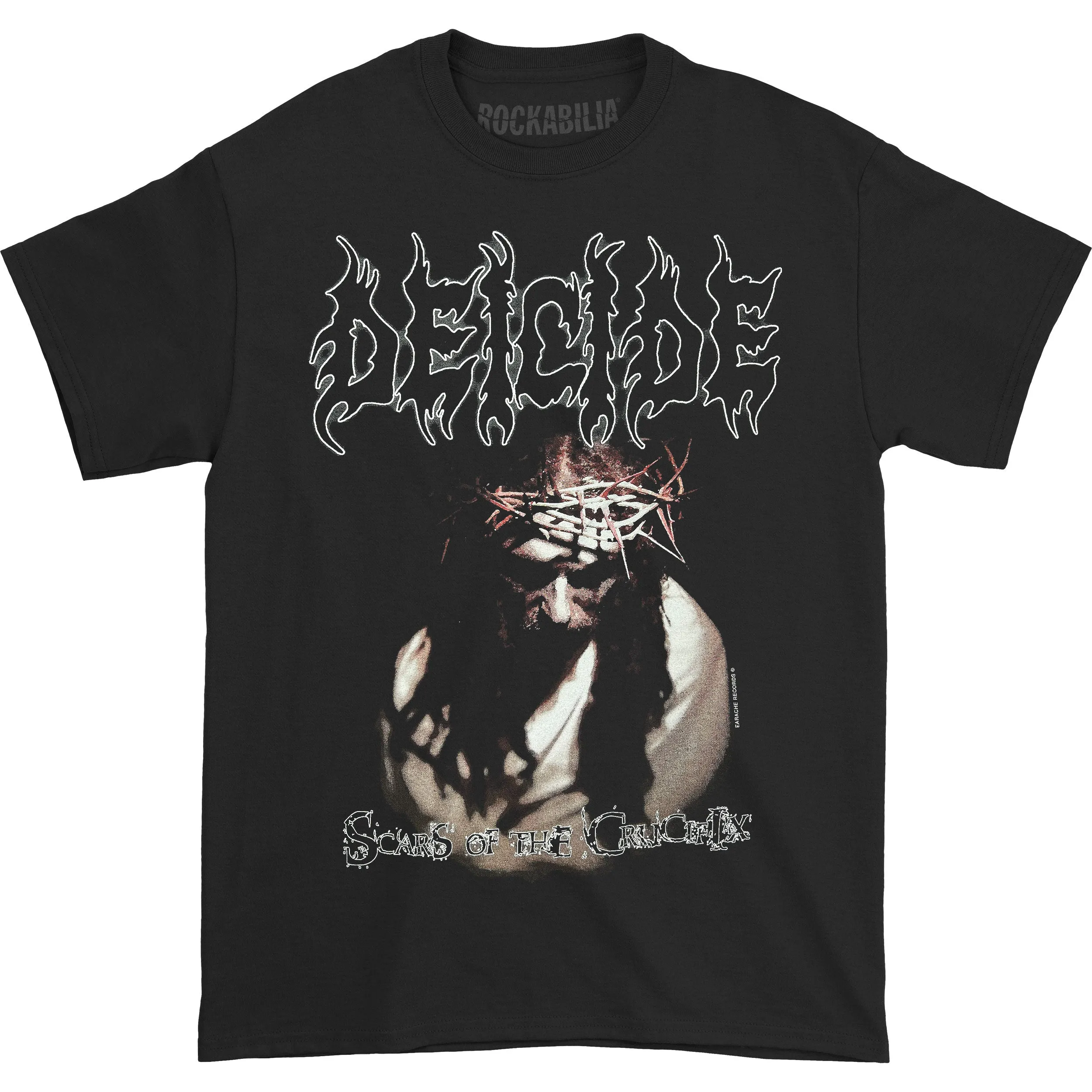 Scars Of The Crucifix T-shirt sold by Rockabilia