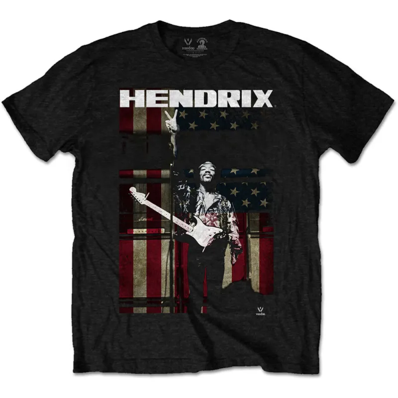 Peace Flag Slim Fit T-shirt sold by Rockabilia