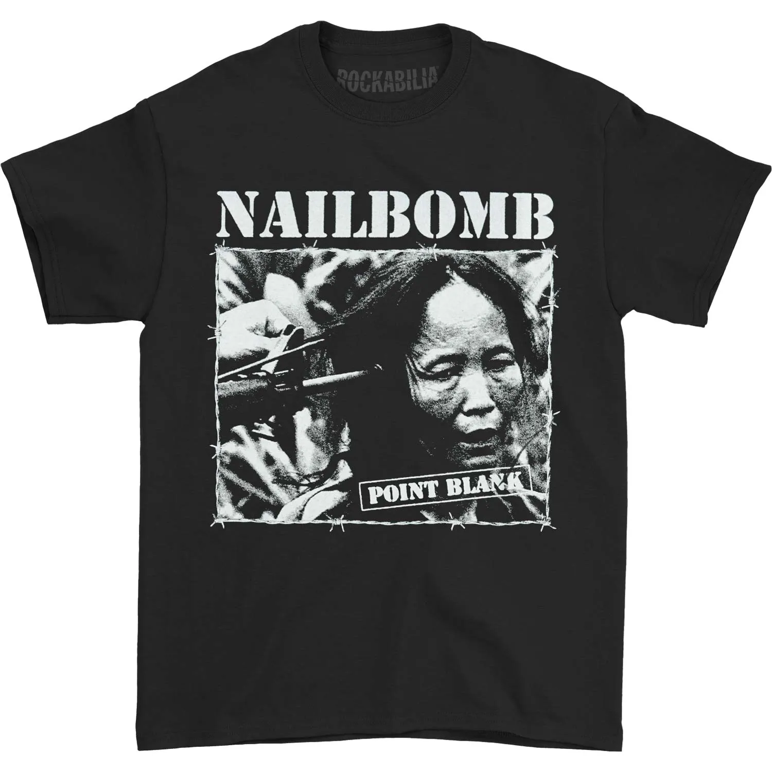 Point Blank T-shirt sold by Rockabilia