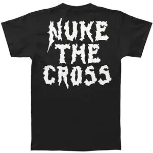 Nuke The Cross T-shirt sold by Rockabilia product image thumbnail 2