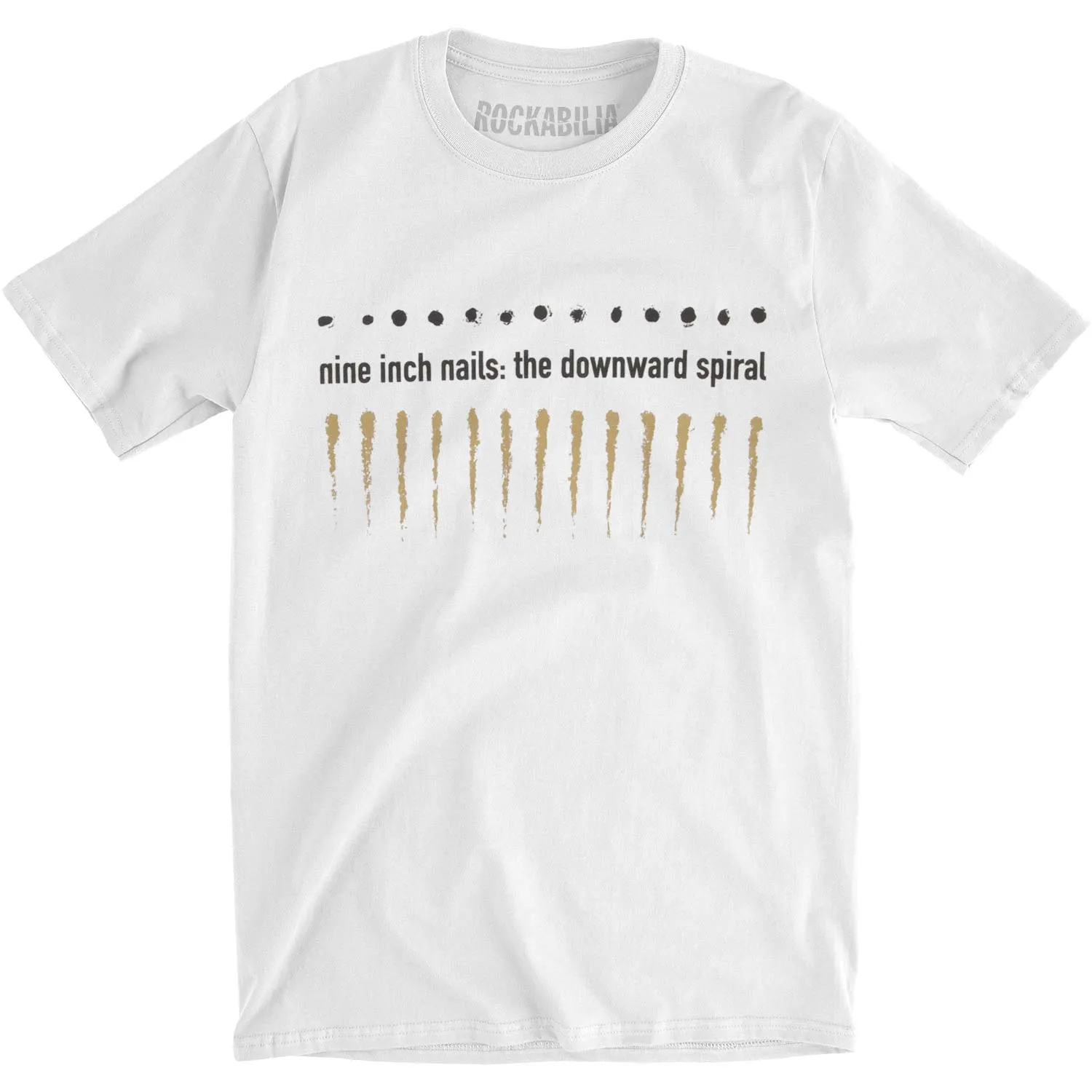 Spiral Slim Fit T-shirt sold by Rockabilia