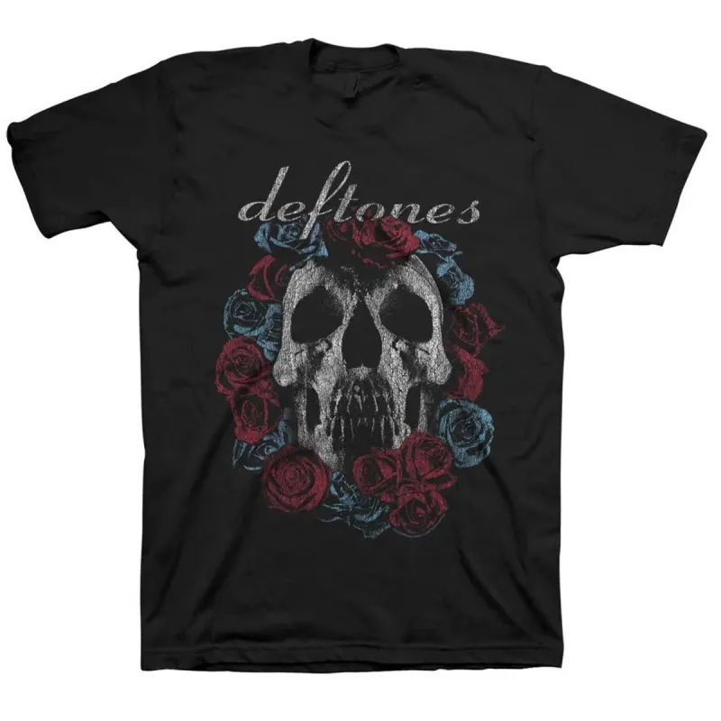 Skull Slim Fit T-shirt sold by Rockabilia