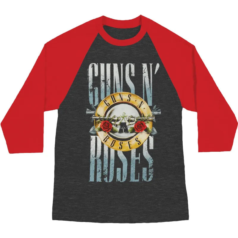 Stacked Logo Raglan Baseball Jersey sold by Rockabilia