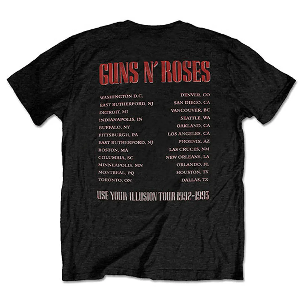 Illusion Tour (Back Print) Slim Fit T-shirt sold by Rockabilia product image thumbnail 2