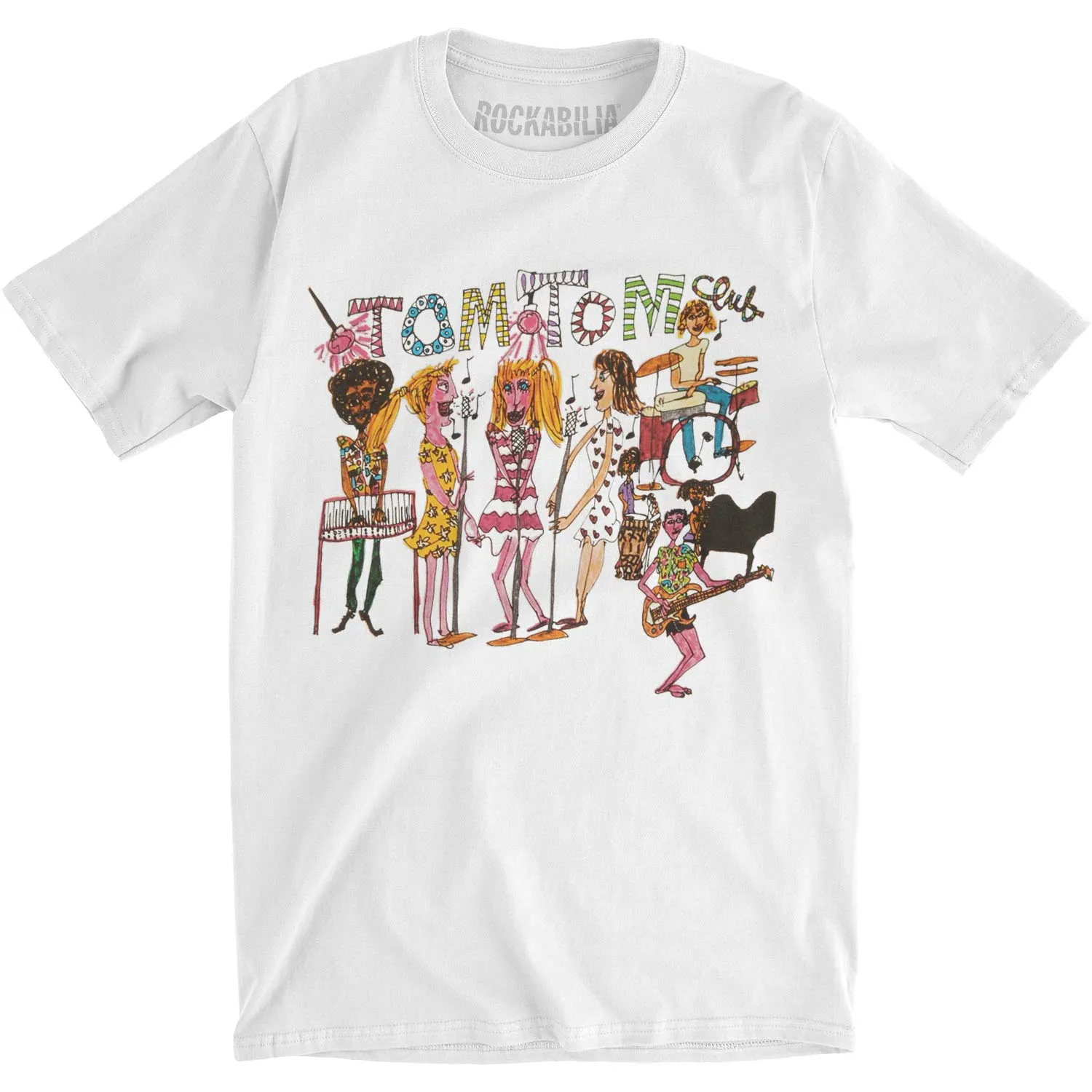 Tom Tom Club Slim Fit T-shirt sold by Rockabilia