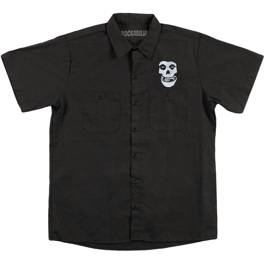 Skull Workshirt Work Shirt sold by Rockabilia
