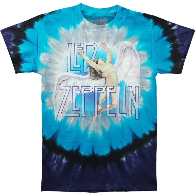 Swan Song Tie Dye T-shirt made by Led Zeppelin