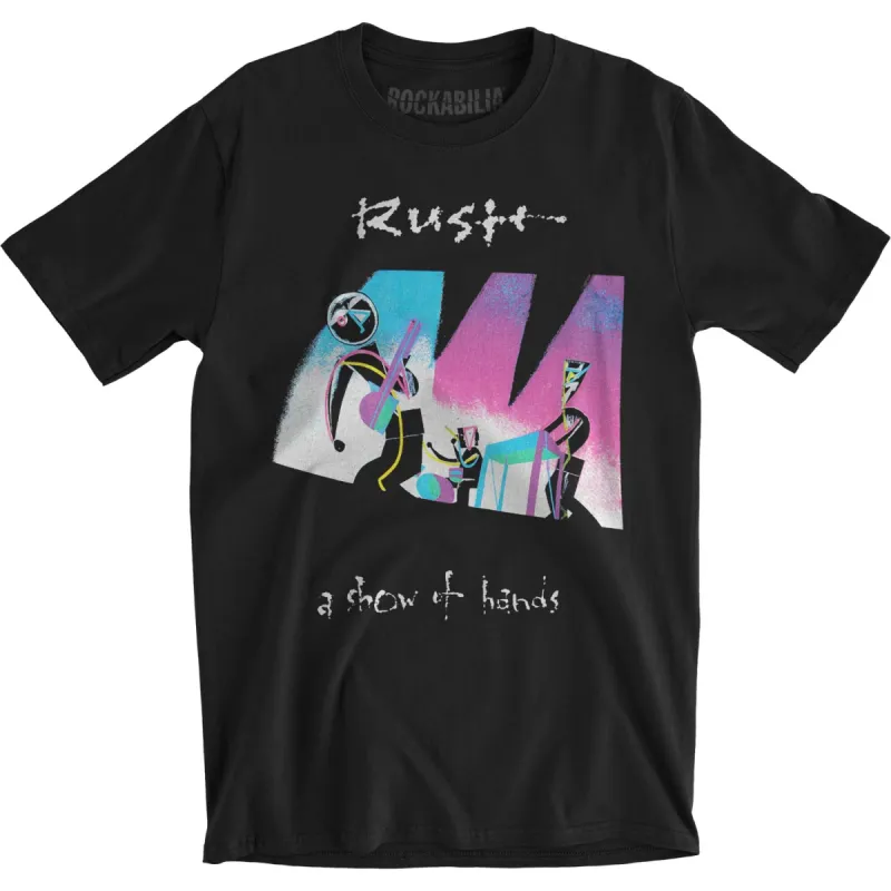Show Of Hands Slim Fit T-shirt sold by Rockabilia