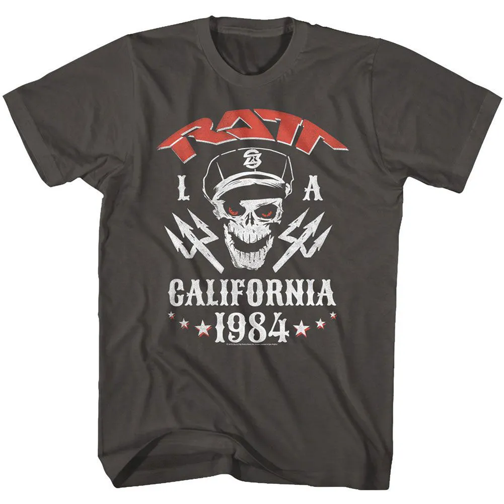 Ratt 84 T-shirt sold by Rockabilia