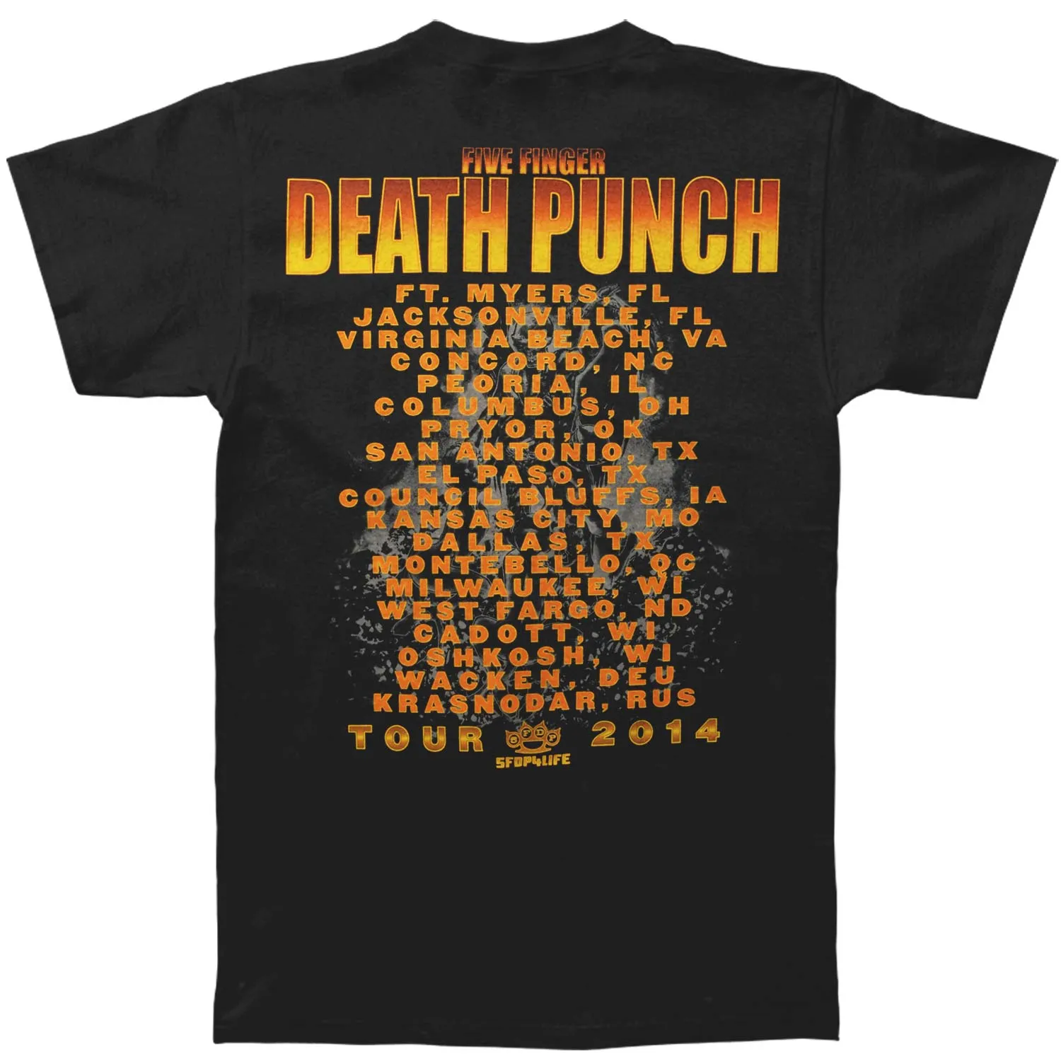 Purgatory 2014 Tour T-shirt sold by Rockabilia product image thumbnail 2