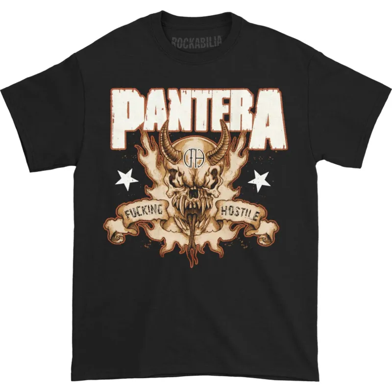 Hostile Skull T-shirt sold by Rockabilia