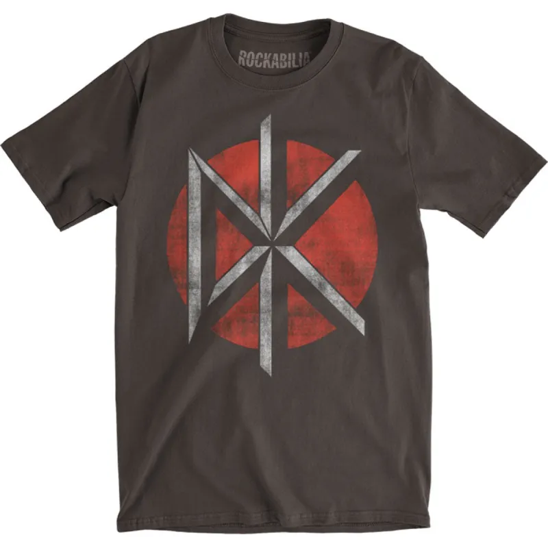 Distressed Logo Slim Fit T-shirt sold by Rockabilia