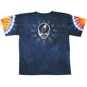 Steal Your Lightning Tie Dye T-shirt sold by Rockabilia product image thumbnail 2