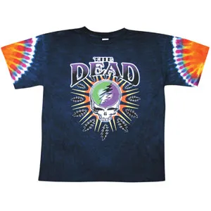 Steal Your Lightning Tie Dye T-shirt sold by Rockabilia