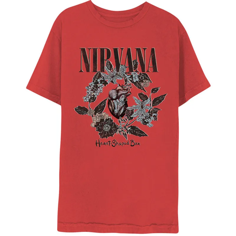 Heart-Shaped Box Slim Fit T-shirt made by NIRVANA