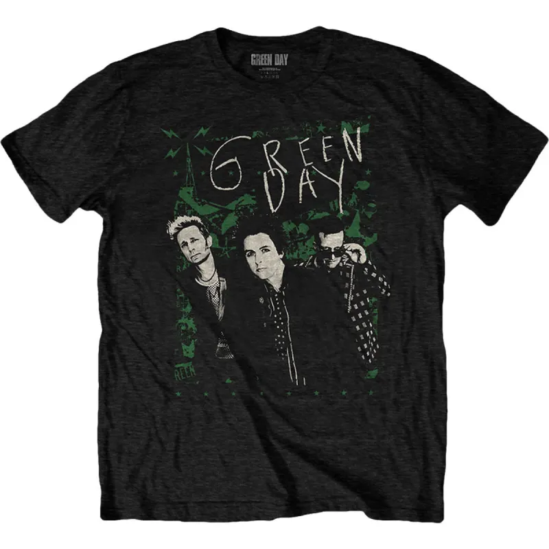 Green Lean Slim Fit T-shirt made by Green Day