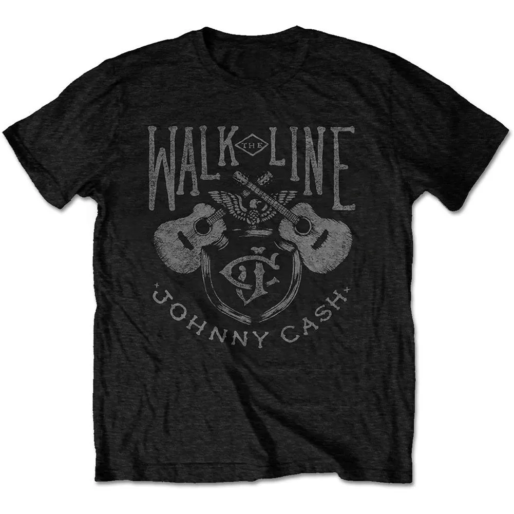 Walk The Line Slim Fit T-shirt sold by Rockabilia