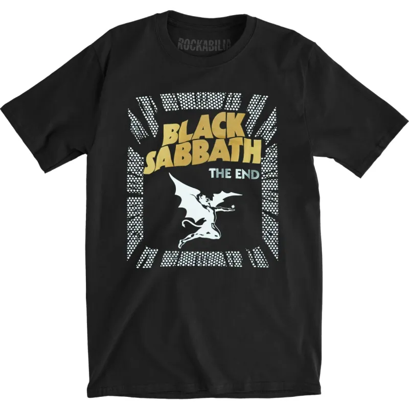 The End Demon (Back Print) Slim Fit T-shirt sold by Rockabilia