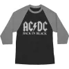Back In Black Baseball Jersey sold by Rockabilia