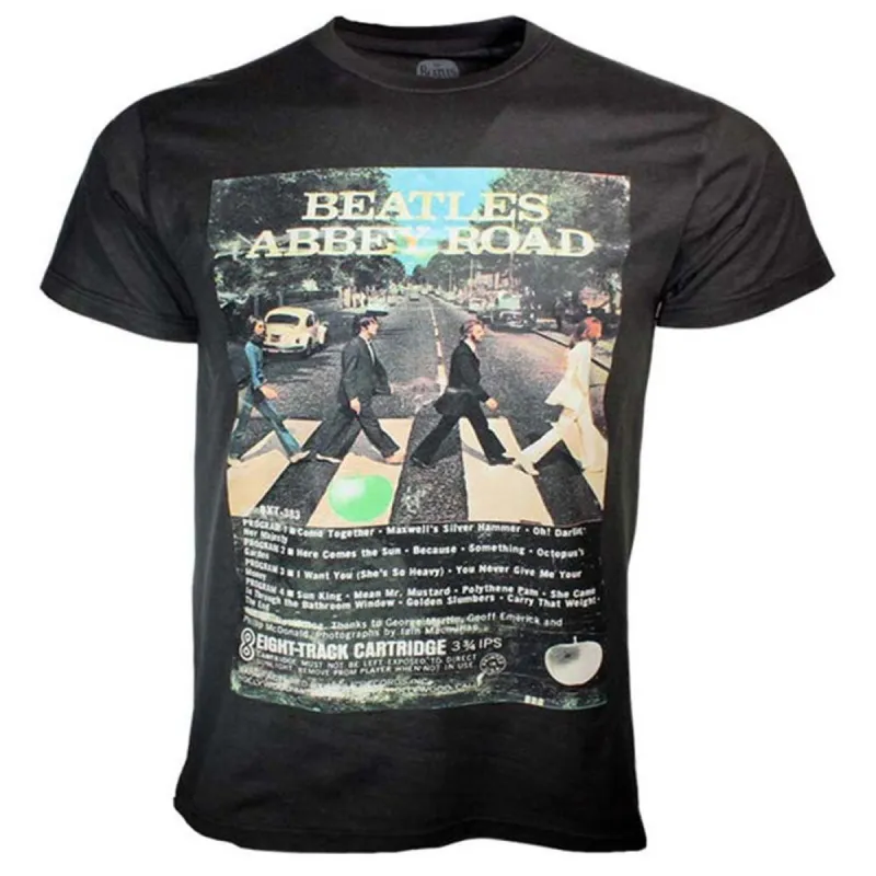 Abbey Road Eight-Track Slim Fit T-shirt sold by Rockabilia