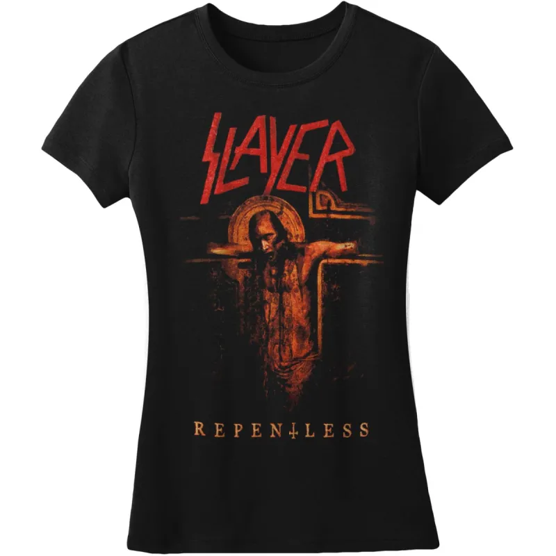 Slayer Repentless Crucifix Junior Top made by Rockabilia