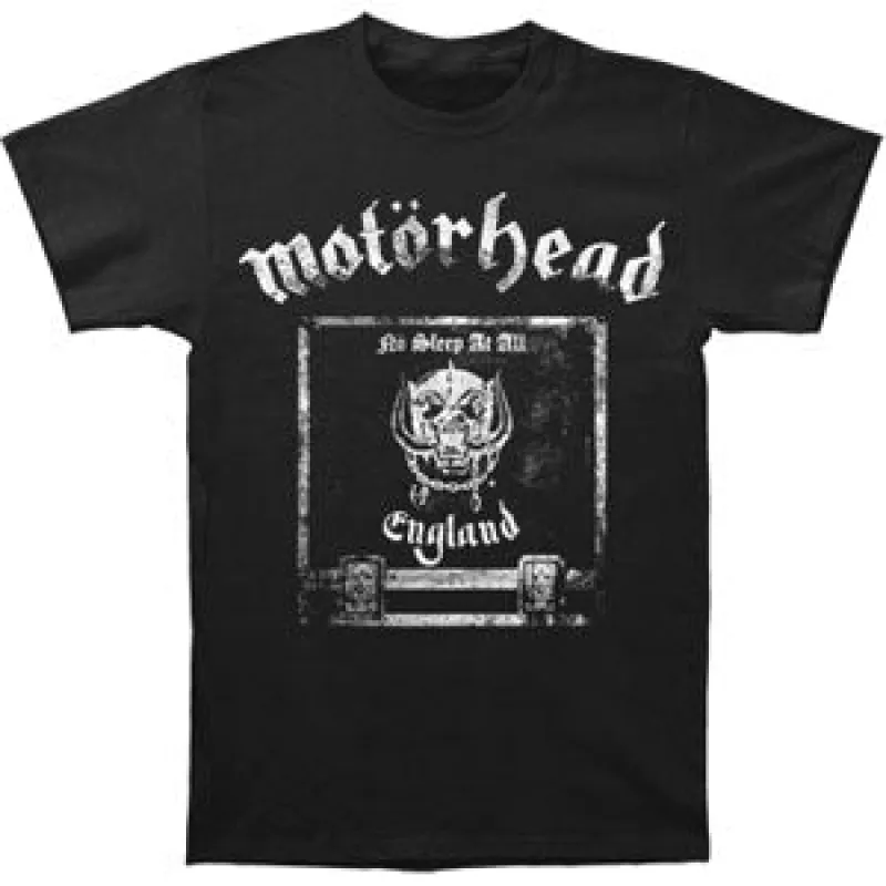 No Sleep At All Roadcase T-shirt sold by Rockabilia