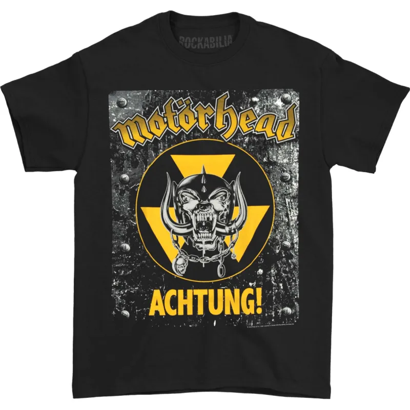 Achtung! T-shirt sold by Rockabilia