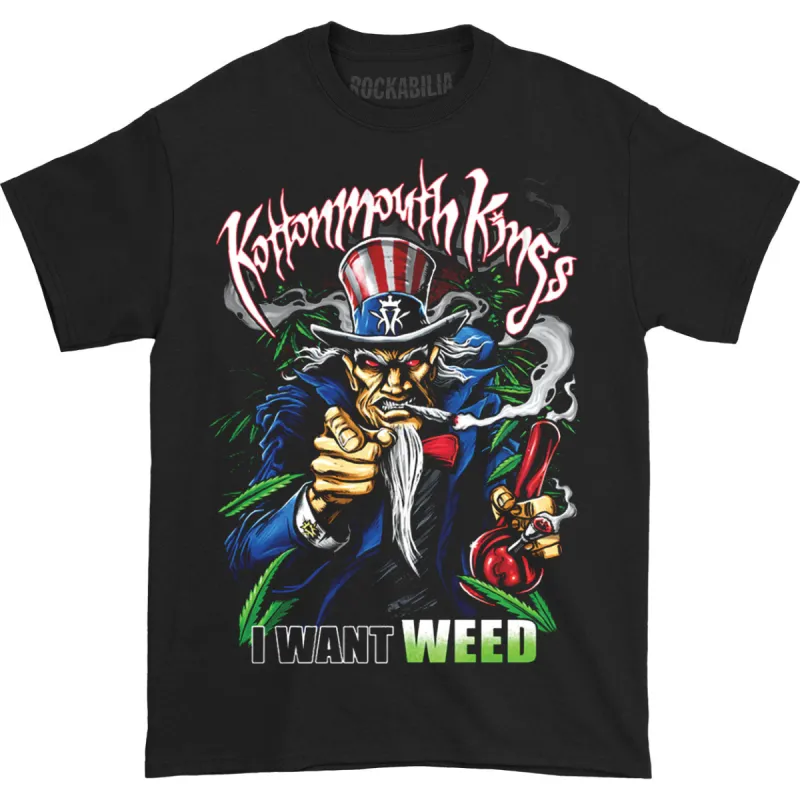 I Want Weed T-shirt sold by Rockabilia