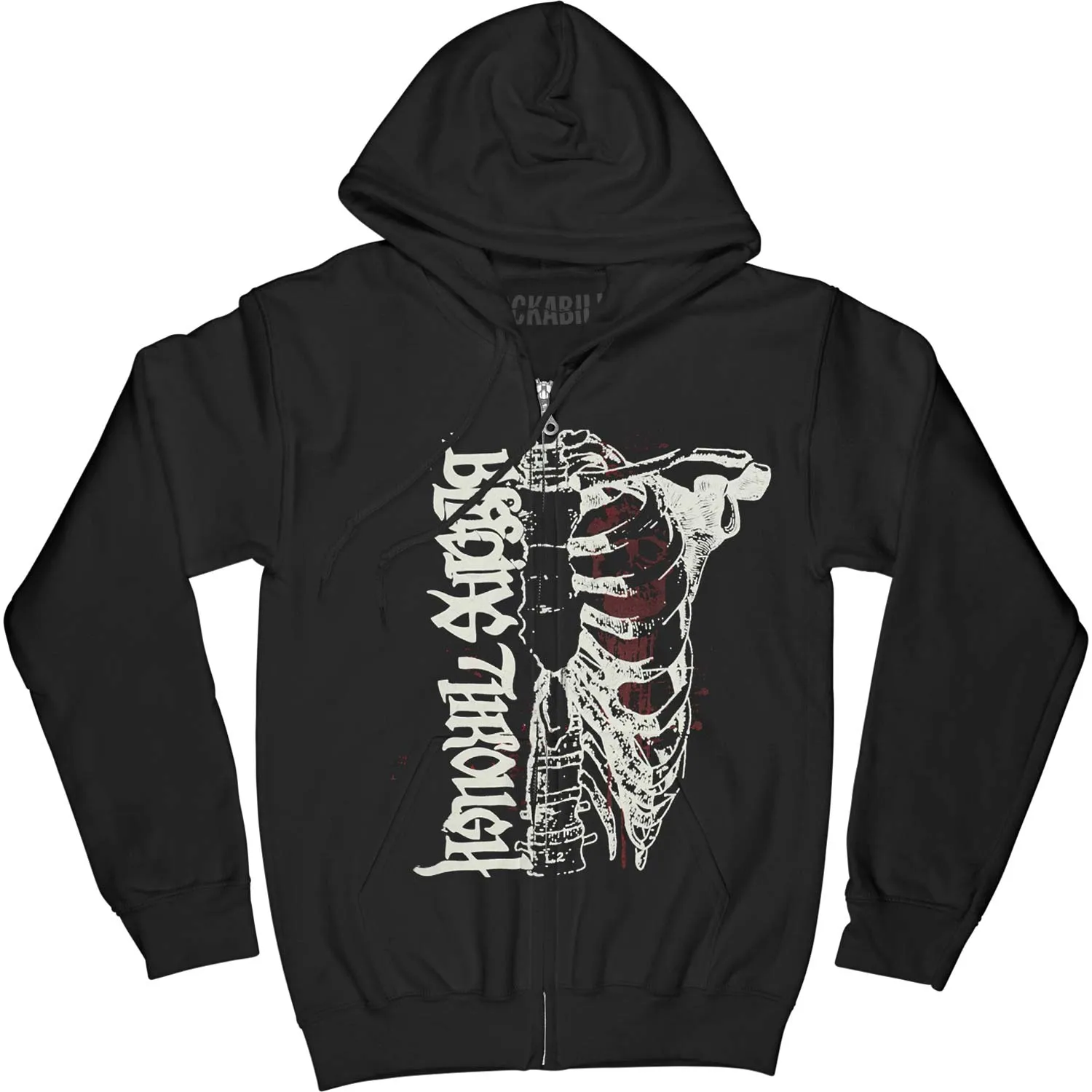 Opposition Zippered Hooded Sweatshirt sold by Rockabilia