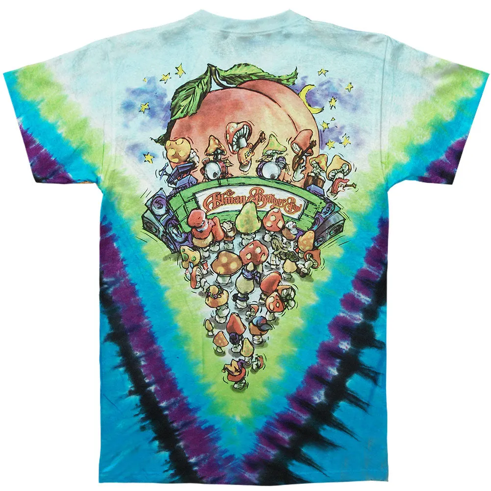 Mushroom Express Tie Dye T-shirt sold by Rockabilia product image thumbnail 2