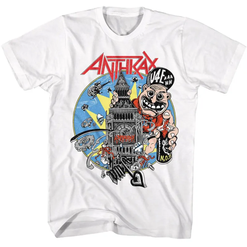 Anthrax U4eaaahh T-shirt sold by Rockabilia