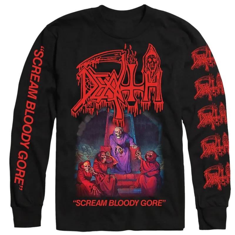 Scream Bloody Gore Long Sleeve sold by Rockabilia