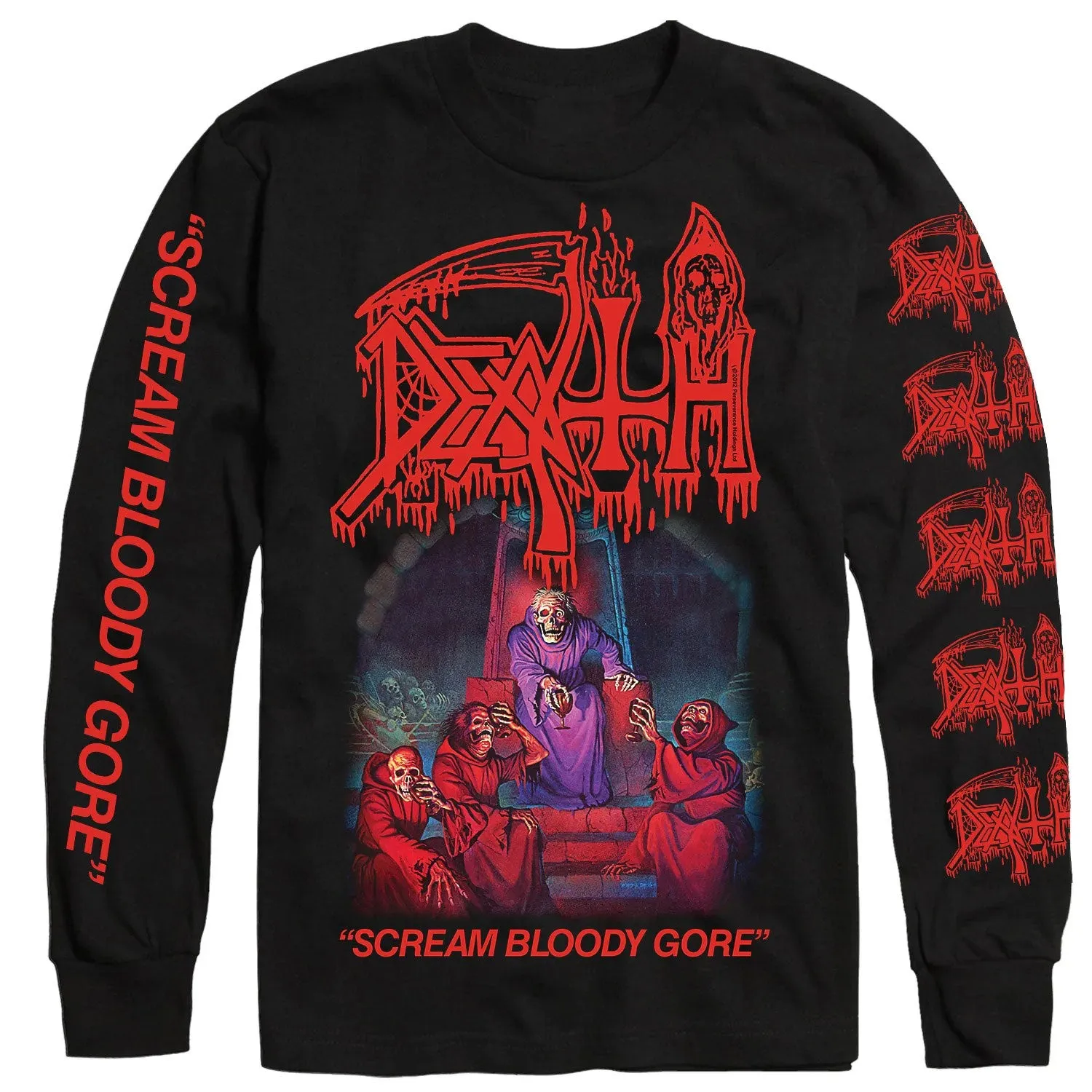 Scream Bloody Gore Long Sleeve sold by Rockabilia