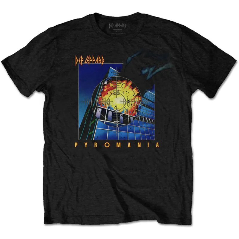 Pyromania T-shirt sold by Rockabilia
