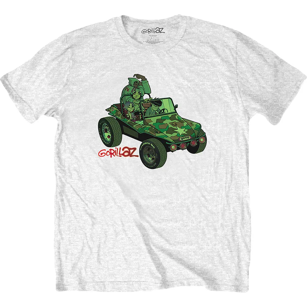 Green Jeep Slim Fit T-shirt sold by Rockabilia