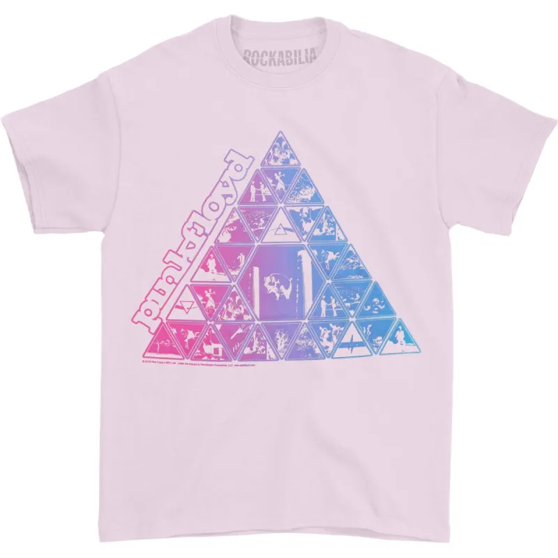 Pyramid Blue & Pink T-shirt sold by Rockabilia