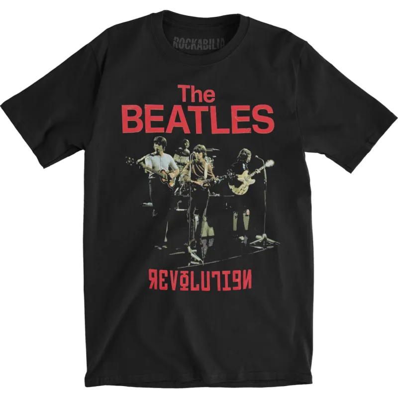 Revolution (Black) Slim Fit T-shirt sold by Rockabilia