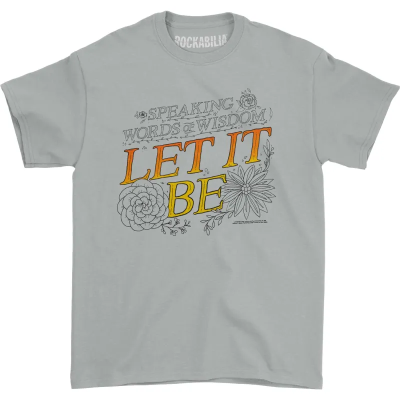 Lyrics By Lennon & McCartney Let It Be T-shirt sold by Rockabilia