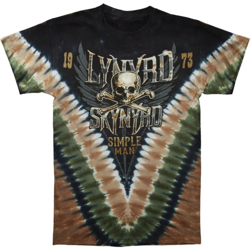 Simple Man Tie Dye T-shirt sold by Rockabilia