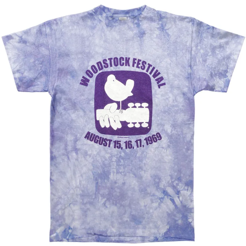 Woodstock Dove Tie Dye T-shirt sold by Rockabilia