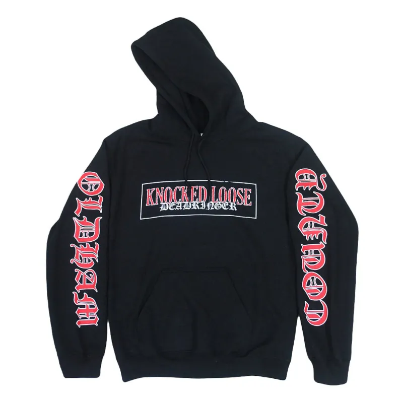 Dead Ringer Black Hooded Sweatshirt sold by Rockabilia