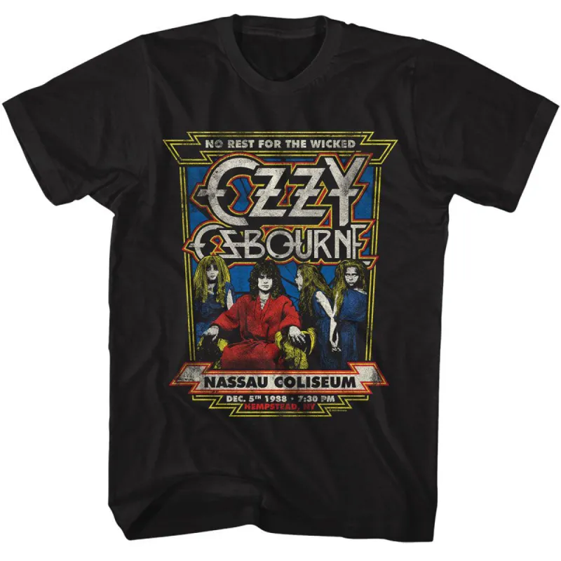 Ozzy Nassau Coliseum T-shirt sold by Rockabilia